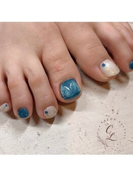 【フット】デザインネイル