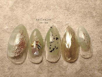 レアム(re-am)/定額ネイル/ジェルネイル/オフ