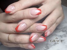 グレース ネイルズ(GRACE nails)/Vフレンチ
