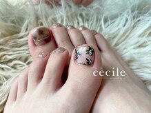 セシル(Cecile)/ニュアンスフットネイル
