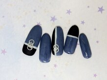 ネイルライフ(NailLife)/カジュアルツートンスポーティー