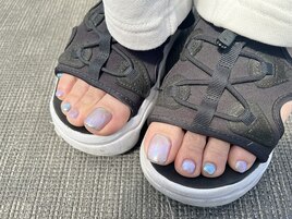 マグネットオーロラネイル