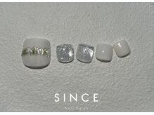 シンス(Since)/8月　foot monthly design