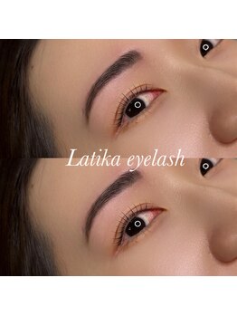 ラティーカ(LATIKA)/まつげパーマ×眉毛！