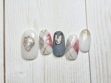 アルク バイ ネオリーブ 荻窪店(arc by neolive)/1月定額/アーガイルネイル