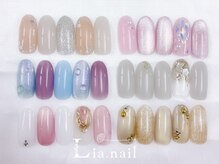 リアネイル(Lia.nail)/5月/月替り/季節の定額デザイン