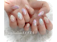 ルチア(LUCIA)の雰囲気（あじさいネイル）