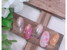 ネイルサロン クイル(QUILL)/３月桜アート（3）