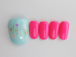 ほっこり☆フットネイル