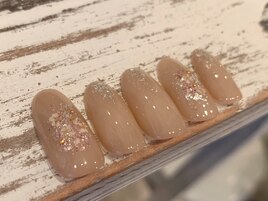 押し花とホログラム♪