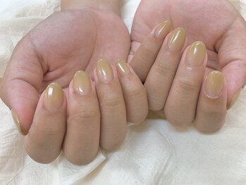 アバネイル 藤が丘(AVA NAIL)/【ベージュグラデーション】