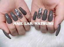ネイルラボ ナツミ(NAIL LAB. NATSUMI)/スカルプワンカラー＋アート２本