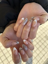 ツイードネイル