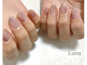 ニュアンスオーロラネイル