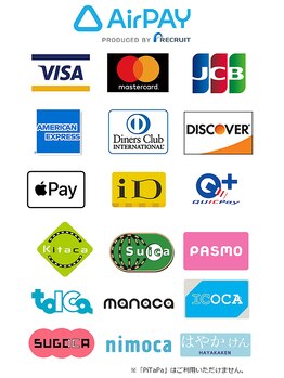 ワンランク上の整体院 名古屋栄店/肩こり/骨盤矯正/整体/支払方法