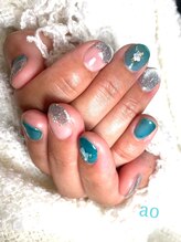 アオ(ao)/マグネットネイル