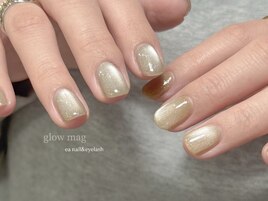 透明感＊マグネットネイル
