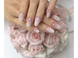 スカルプ3D小花埋め尽くART人気