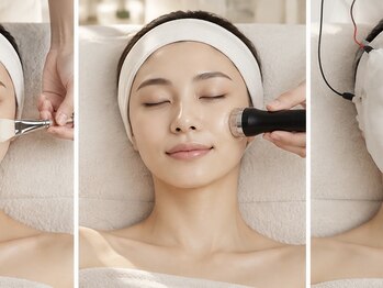 クレエ(CUREE)の写真/顔　脱　毛　： 顔の産毛が整うことで多くのメリットがございます。美肌目的でご通いの方が多数です。