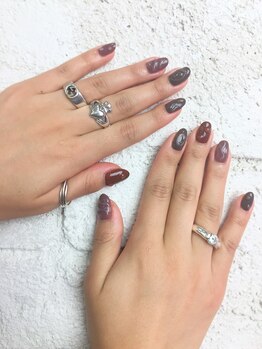 プライズアイリス アイラッシュ 池袋東口店(prize Iris eyelash)/お客様ネイル♪