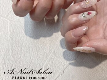エーネイルサロン プラーカ本店(A-Nail Salon)/　チューリップネイル