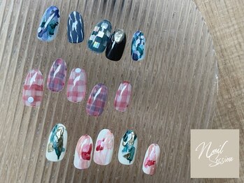 ネイルセッション(nail session)/モード、ニュアンス、インク系
