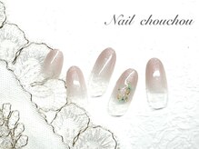 ネイルシュシュ 橋本店(nail chou chou)/押し花ネイル☆6500円