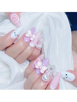 マルチューネイル 池袋(MARUCHU NAIL)/持ち込みデザイン150分