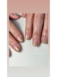 ラメグラデーション