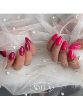 サンカリネイル バイ ヴァラ 新居浜 船木店(sankari nail by VALLA)/韓国発VALLANAILちぐはぐネイル