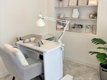 Eclat【エクラ】nail 三宮　フィルイン/マグネットネイルの雰囲気（1席のみの個室で周りを気にせずゆっくりお過ごしください♪三宮）