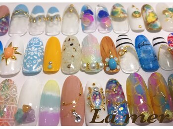 ラメール(La mer)/summerネイルサンプル★