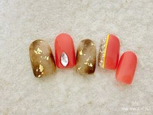 モモネイル(MOMO nail)/べっ甲アートネイル