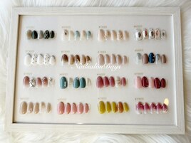 定額ネイルサンプル　色々アート