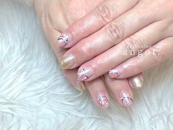 アンガット(angot.)/お祭りヨーヨーネイル