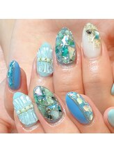 ピアチェーレ(Piacere)/超キラキラニュアンスデザイン☆