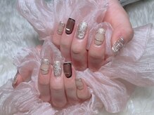 ベリール(Belire)/秋カラー☆ツイードネイル