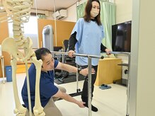いいもり鍼灸接骨院の雰囲気（日常生活の身体の使い方から見直しすことが可能）