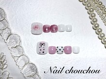 ネイルシュシュ 橋本店(nail chou chou)/フットネイル☆8500円