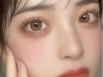 プラチナムドール 難波店(PLATINUMDOLL)の写真/【各線なんば駅】存在感のある程よい束感であなたの目元を彩ります!高技術アイリストの施術で満足度◎
