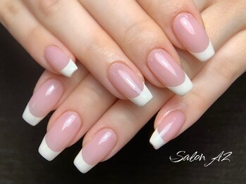 サロン エージー(salon AZ)/バイカラーフレンチ