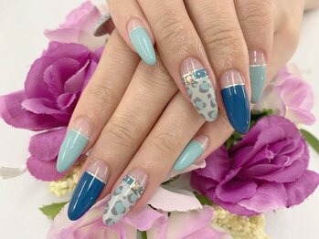 ネイルサロン ドレス(Nail Salon Dress)/[中村]ヒョウ柄☆ベルトアート