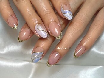 ディアネイル(dear.nail)/ガラスフレンチ