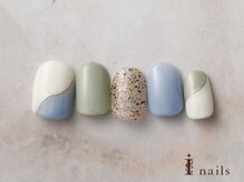 アイネイルズ 横浜EAST店(I-nails)/パステルシンプルニュアンス