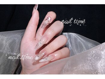 ネイルタイム/持ち込みデザイン長さだし14980