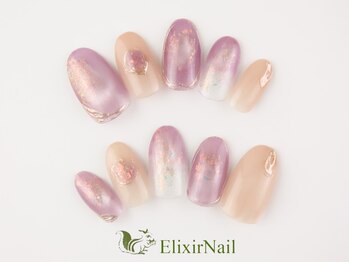 エリクサーネイル 神田(Elixir Nail)/シンプル / クーポン使用