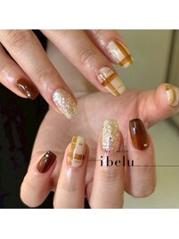 チェックネイル