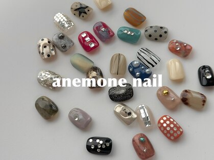 アネモネネイル(anemone nail)の写真