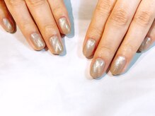 ネイルサロン イントゥ(into_)/ギャラクシーシャンパンゴールド