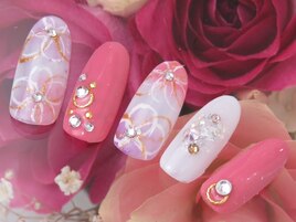フラワーネイル☆彡